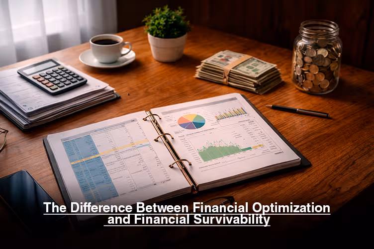 financial optimization vs survivability